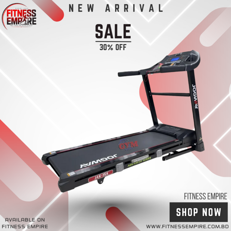 JOGWAY FOLDABLE MOTORIZED TREADMILL-JAS-15A JOGWAY ADVANCED SERIES-2024