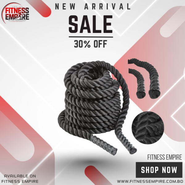 Exercise Rope Battle Rope 1.5″ – 50 Feet