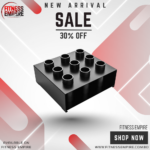 GYMOST-L115-Barbell Rack9 Bar Holder