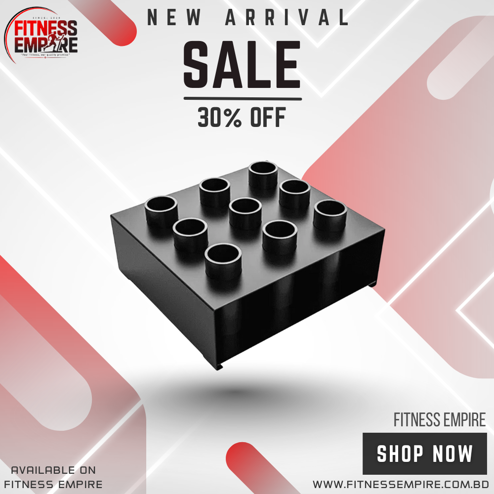 GYMOST-L115-Barbell Rack9 Bar Holder