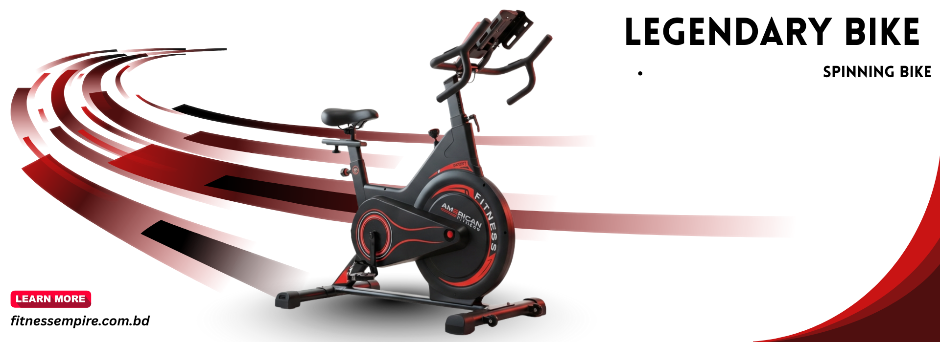 exercise bike banner